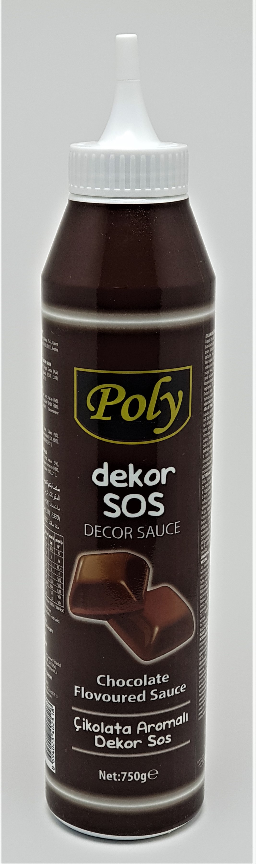 Çikolatalı Dekor Sos    750 gr.